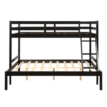 Twin over full bunk bed ( Espresso ) RT - Deals Kiosk