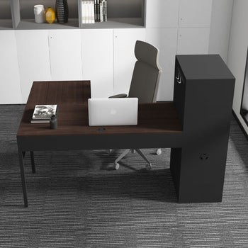 Work station/Home Office Desk Set/L-shaped computer desk - Deals Kiosk