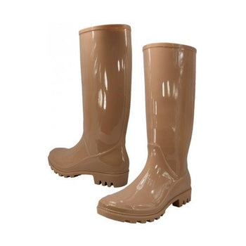 Women's Rain Boots Nude (Size 6-11) Case Pack 12 - Deals Kiosk