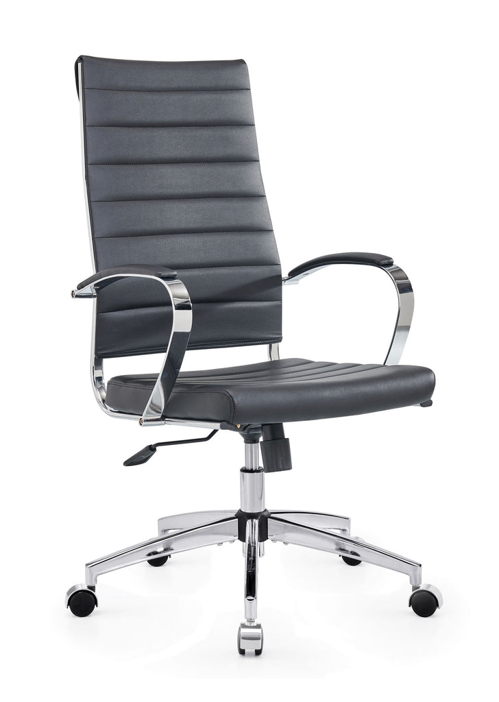 Desk Chairs with Wheels and arms Ergo Chairs high Back Chair Computer Leather Modern Chair Leather Office Executive Chair - Deals Kiosk