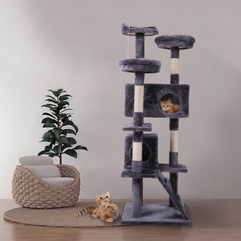 Three Dome Cat Tree - Deals Kiosk
