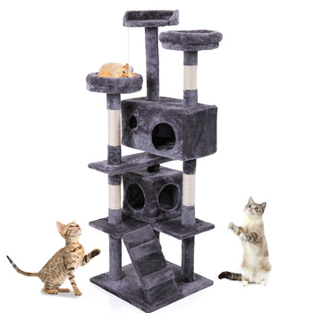 Three Dome Cat Tree - Deals Kiosk
