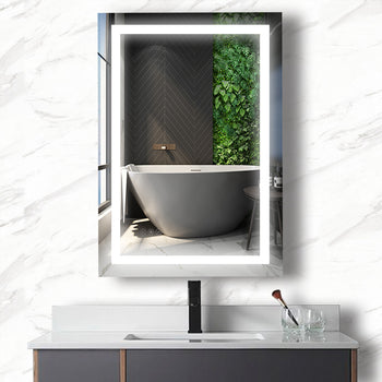 [PICK UP ONLY ] Hotel bathroom waterproof backlit LED smart mirror with light illuminated mirror - Deals Kiosk