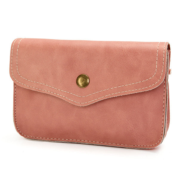 Women Hasp Mini Shoulder Bags PU Leather Phone Bags Case Crossbody Bags - Deals Kiosk