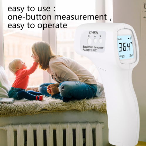 No Touch Digital Infrared Thermometer for Adult Baby Forehead Temperature °F/°C - Deals Kiosk