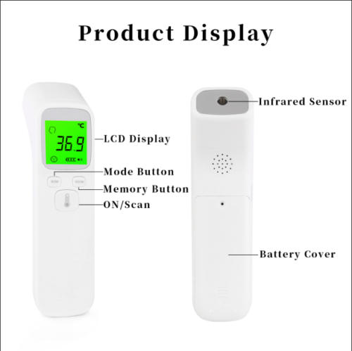 No Touch Digital Infrared Thermometer for Adult Baby Forehead Temperature °F/°C - Deals Kiosk